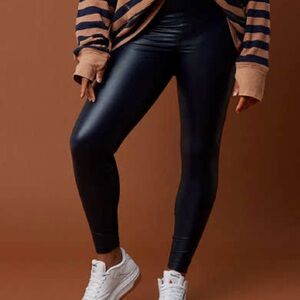 Aerie Offline - Navy Faux Leather Women's Leggings
